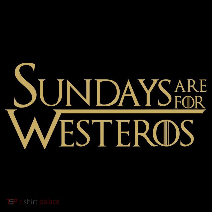 Sundays Are For Westeros Button