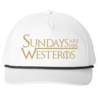 Sundays Are For Westeros Snapback Five-Panel Rope Hat