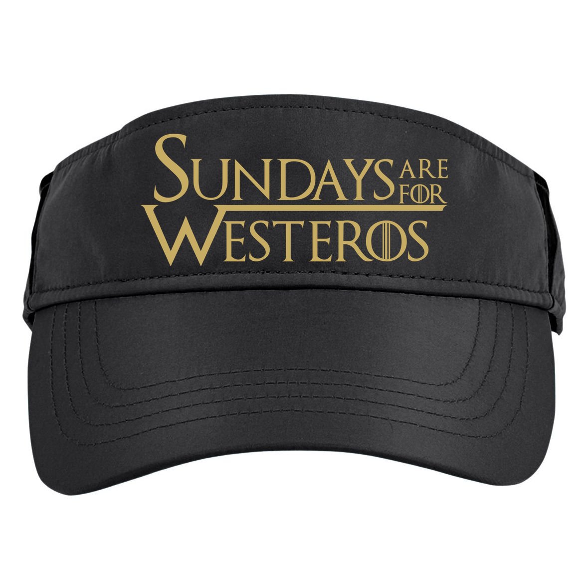 Sundays Are For Westeros Adult Drive Performance Visor