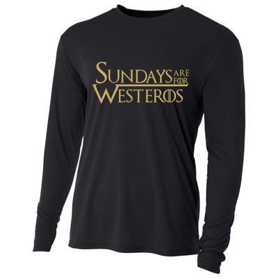 Sundays Are For Westeros Cooling Performance Long Sleeve Crew