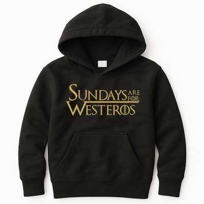 Sundays Are For Westeros Kids Hoodie