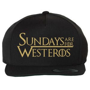 Sundays Are For Westeros Wool Snapback Cap