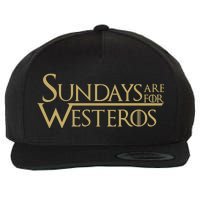 Sundays Are For Westeros Wool Snapback Cap