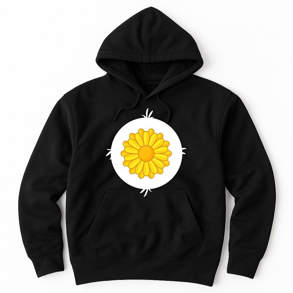Sunflower Bear Halloween Costume Hoodie