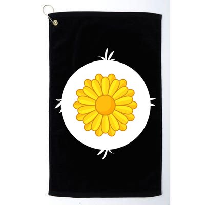 Sunflower Bear Halloween Costume Golf Towel