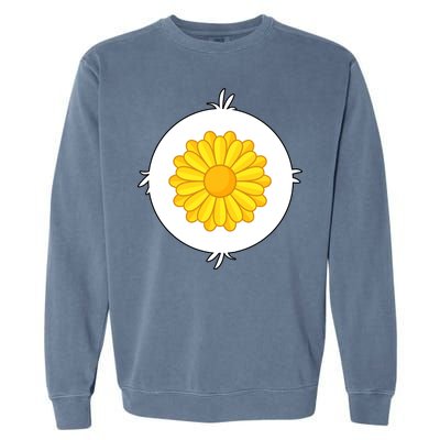 Sunflower Bear Halloween Costume Garment-Dyed Sweatshirt