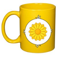Sunflower Bear Halloween Costume 11oz C Handle Ceramic Mug