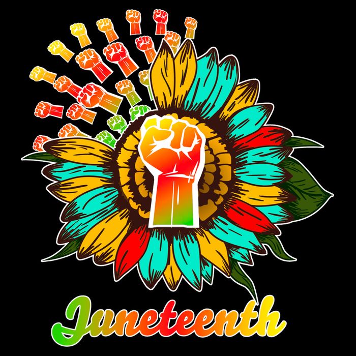 Sunflower Fist Juneteenth Black History African American City Backpack