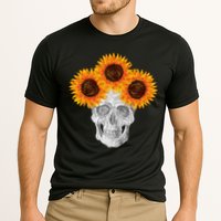 Sunflower Skull Cooling Performance Crew T-Shirt