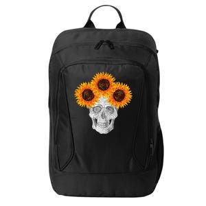 Sunflower Skull City Backpack