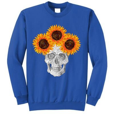 Sunflower Skull Sweatshirt