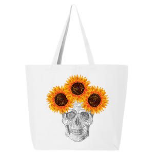 Sunflower Skull 25L Jumbo Tote