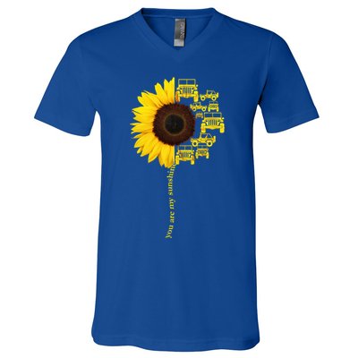Sunflower Trucks Off-Road Sunshine V-Neck T-Shirt