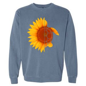 Sunflower Turtle Garment-Dyed Sweatshirt