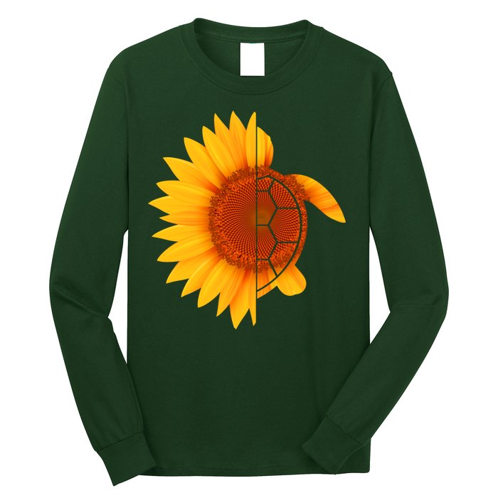 Sunflower Turtle Long Sleeve Shirt