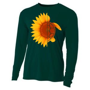 Sunflower Turtle Cooling Performance Long Sleeve Crew