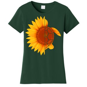 Sunflower Turtle Women's T-Shirt