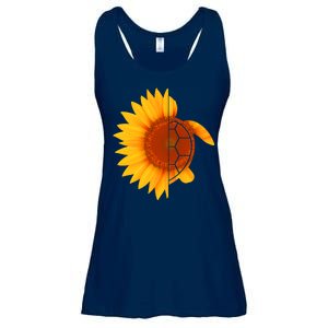 Sunflower Turtle Ladies Essential Flowy Tank