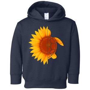 Sunflower Turtle Toddler Hoodie