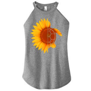 Sunflower Turtle Women's Perfect Tri Rocker Tank