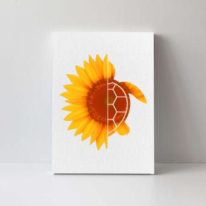 Sunflower Turtle Canvas