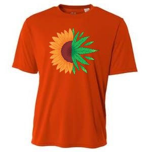 Sunflower Weed Cooling Performance Crew T-Shirt