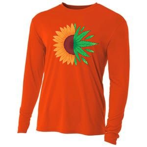 Sunflower Weed Cooling Performance Long Sleeve Crew