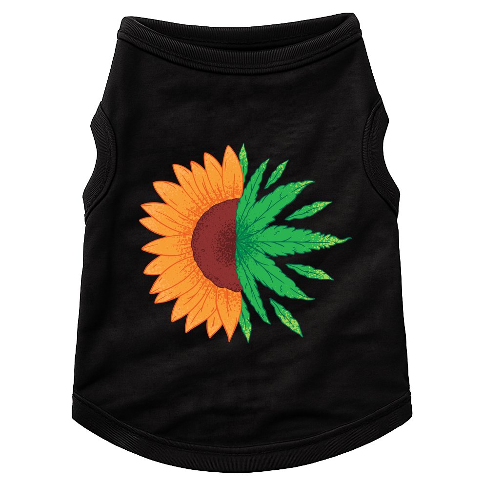 Sunflower Weed Doggie Tank