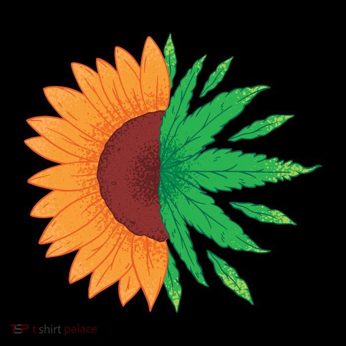 Sunflower Weed Flatbill Hat