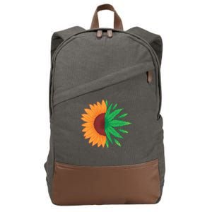 Sunflower Weed Cotton Canvas Backpack