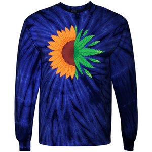 Sunflower Weed Tie-Dye Long Sleeve Shirt