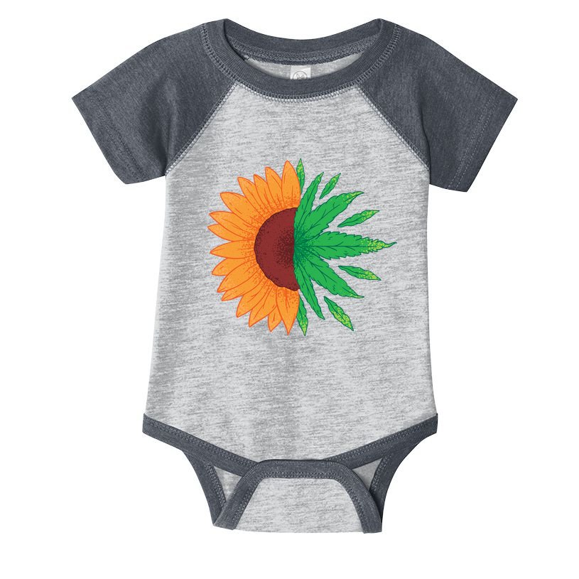 Sunflower Weed Infant Baby Jersey Bodysuit