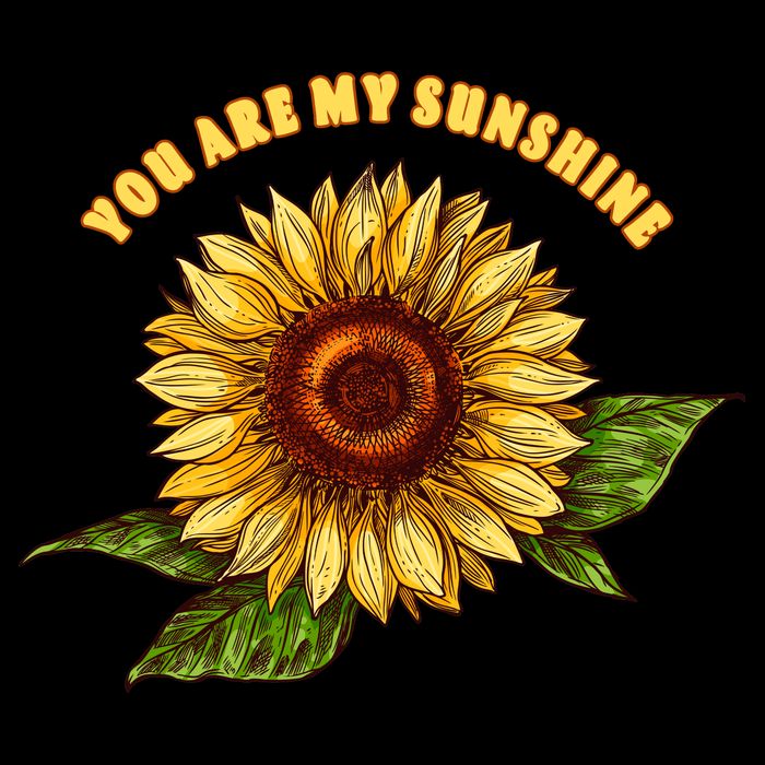 Sunflower You Are My Sunshine Cooling Performance Crew T-Shirt