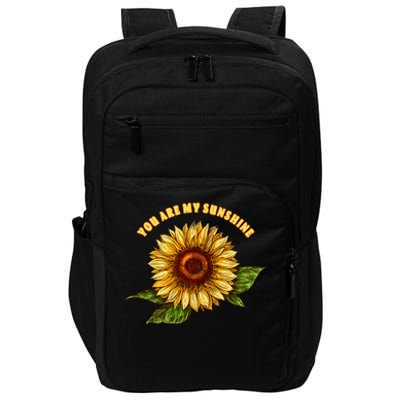 Sunflower You Are My Sunshine Impact Tech Backpack