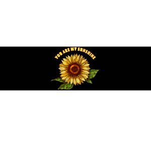 Sunflower You Are My Sunshine Bumper Sticker