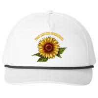 Sunflower You Are My Sunshine Snapback Five-Panel Rope Hat