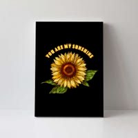 Sunflower You Are My Sunshine Canvas