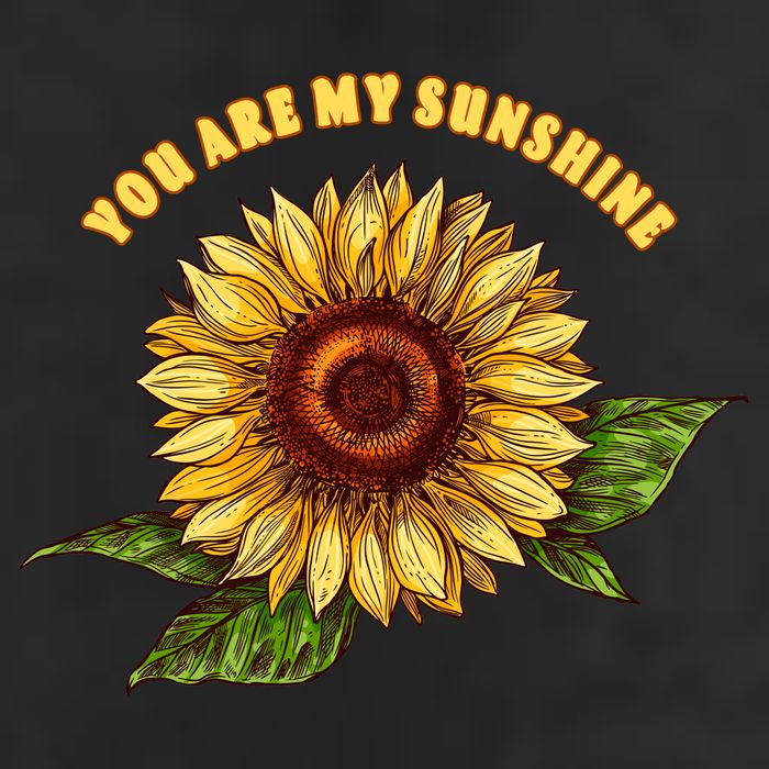 Sunflower You Are My Sunshine Adult Drive Performance Visor