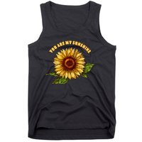 Sunflower You Are My Sunshine Tank Top