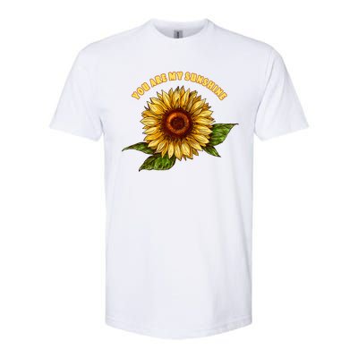 Sunflower You Are My Sunshine Softstyle CVC T-Shirt