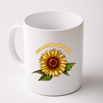 Sunflower You Are My Sunshine Coffee Mug