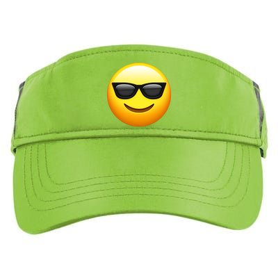 Sunglasses Emoji Cool Smiley Adult Drive Performance Visor