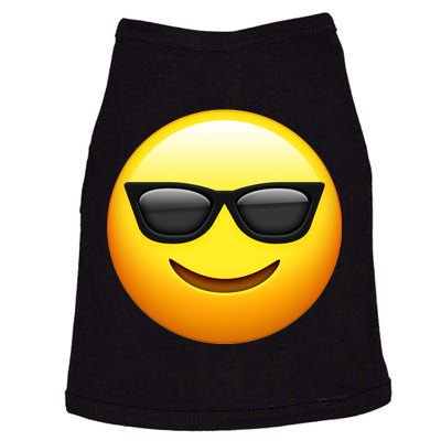 Sunglasses Emoji Cool Smiley Doggie Tank