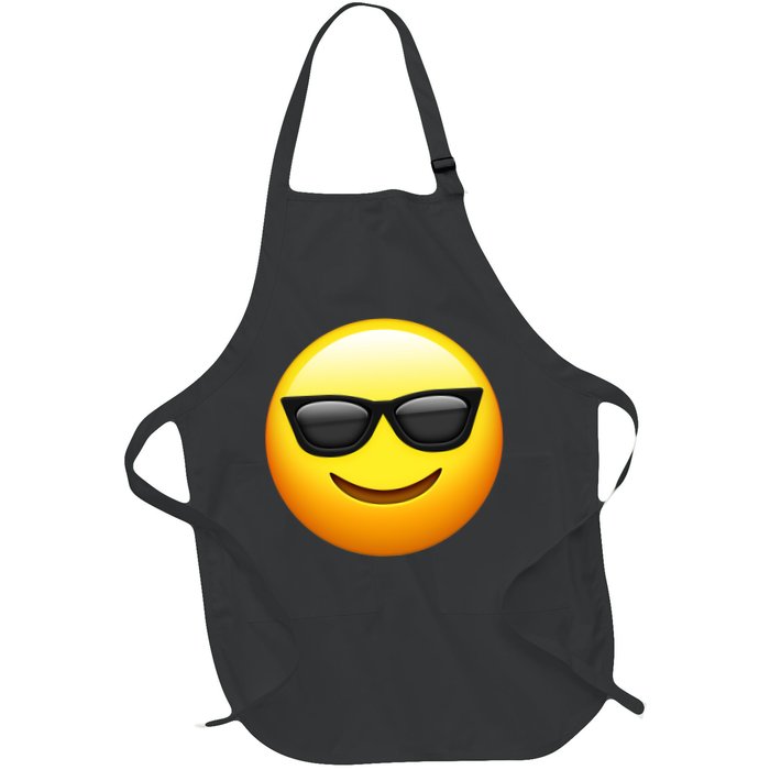 Sunglasses Emoji Cool Smiley Apron