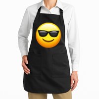 Sunglasses Emoji Cool Smiley Apron