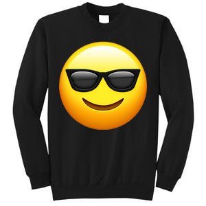 Sunglasses Emoji Cool Smiley Sweatshirt