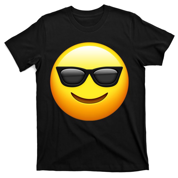 Sunglasses Emoji Cool Smiley T-Shirt