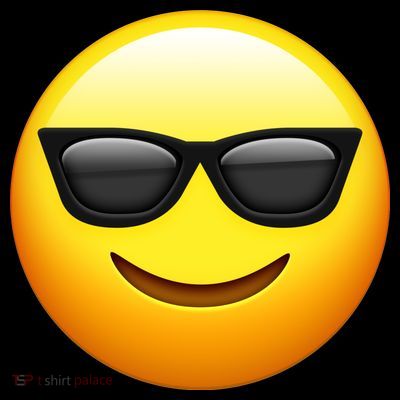 Sunglasses Emoji Cool Smiley T-Shirt
