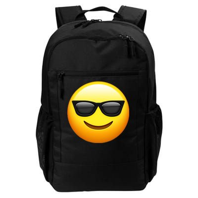 Sunglasses Emoji Cool Smiley Daily Commute Backpack