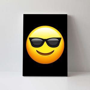 Sunglasses Emoji Cool Smiley Canvas